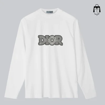 تیشرت پاییزی طرح لوگوی دیور