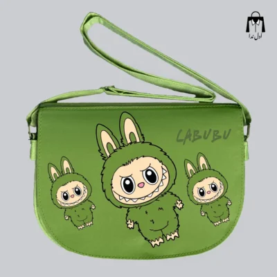کیف دوشی دخترانه طرح LABUBU
