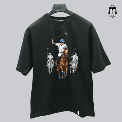 تیشرت مشکی Polo | تنفس پذیر